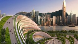 Hình ảnh nhà ga West Kowloon Station ở Hồng Kông (Ảnh MTR Corporation)