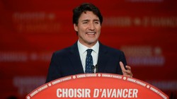 Thủ tướng Justin Trudeau tái đắc cử nhiệm kỳ thứ 2 (Ảnh: Reuters)