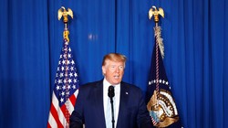 Tổng thống Trump đe dọa tấn công Iran nếu có hành động trả đũa (Ảnh: Reuters)