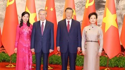 Lễ đón Tổng Bí thư, Chủ tịch nước Tô Lâm và Phu nhân tại Thủ đô Bắc Kinh