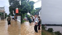Nước lũ trên sông dâng cao tới báo động 3, Thanh Hóa phát lệnh tới 5 huyện