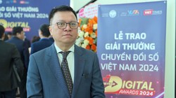 Ông Lê Quốc Minh, Uỷ viên Trung ương Đảng, Tổng biên tập Báo Nhân dân, Phó Trưởng ban Tuyên giáo Trung ương, Chủ tịch Hội Nhà báo Việt Nam. (Ảnh: Đình Huy)