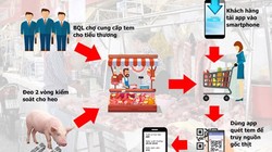 Tới đây, người mua có thể dùng smartphone để kiểm tra nguồn gốc thịt heo- (Ảnh minh họa).