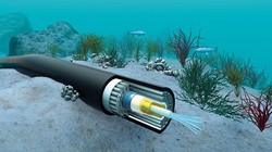 Tuyến cáp quang nối giữa châu Á và Mỹ sẽ hoàn thành và đi vào hoạt động vào khoảng năm 2018- (Ảnh minh họa).