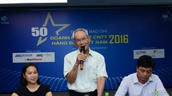 Tiến sĩ Mai Liêm Trực phát biểu tại buổi công bố.