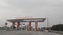 Trạm thu phí Nam Cầu Giẽ của dự án BOT Quốc lộ 1 qua Hà Nam chuẩn bị được vận hành thu phí hoàn vốn- (Ảnh: TTXVN).