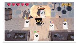 Trò chơi tiêu diệt ma quỷ đang được Google cung cấp trên dịch vụ tìm kiếm của mình.