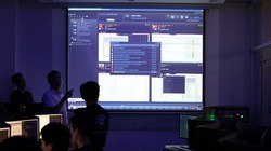 Thao trường ảo giúp nâng cao trình độ cho các học viên an ninh mạng ở Việt Nam. Ảnh: Bùi An.