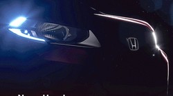 Hình ảnh mới cho thấy mẫu SUV đô thị Honda WR-V được trang bị đèn pha hình thang và dải đèn LED định vị ban ngày hình chữ L.