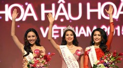 Top 3 Hoa hậu Hoàn vũ Việt Nam 2015. (Ảnh: BTC)