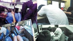 Tại Trung Quốc nhiều người lựa chọn quán game làm nơi sống tạm thời.