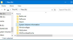 Giải ngố về thư mục System Volume Information trong Win