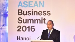 Thủ tướng Nguyễn Xuân Phúc phát biểu tại Hội nghị. 