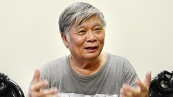 "Con cá chép Việt Nam đang trong mưa giông của toàn cầu hóa", ông Nguyễn Đình Lương. Ảnh: Anh Tuấn.