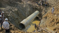 Nhà thầu Trung Quốc trúng thầu dự án đường ống nước sông Đà mới