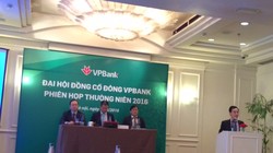 ĐHCĐ VPBank: Chốt cổ tức 13,07% nhưng không trả bằng tiền mặt