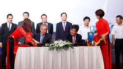 Lễ ký kết Thỏa thuận hợp tác chiến lược Techombank và Vietnam Airline. Nguồn website: techcombank.com.vn