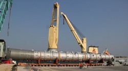 Tại công trường dự án lọc hóa dầu Nghi Sơn Ảnh: TL