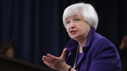 Chủ tịch Cục Dự trữ Liên bang Mỹ (Fed), bà Janet Yellen .