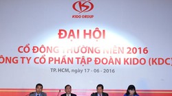 Đại hội cổ đông thường niên 2016 của Kido. Ảnh: Hùng Lê