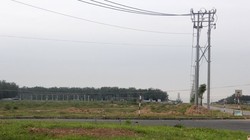 Vị trí nằm trong diện tích giải tỏa để xây dựng dự án sân bay Long Thành - Ảnh: Lê Anh