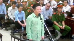 Bị cáo Hà Văn Thắm trong phiên xét xử chiều 29/08.