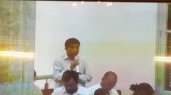 Ông Ninh Văn Quỳnh một mực phủ nhận thông tin mà Nguyễn Xuân Sơn đã khai. (Ảnh: X.T)