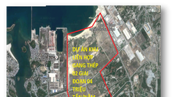 Quảng Ngãi tạo 166 ha đất sạch đón dự án vệ tinh của Khu liên hợp gang thép Hòa Phát Dung Quất. (Ảnh: HPG)