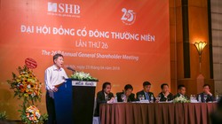 ĐHĐCĐ "đặt hàng" gì cho "bầu" Hiển trong 2018?. (Ảnh: SHB)