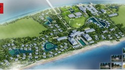 Phối cảnh dự án Khu du lịch biển Mỹ Khê. (Nguồn: CTCP Mỹ Khê Việt Nam)