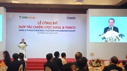 Lễ công bố hợp tác chiến lược đang diễn ra tại TPHCM.