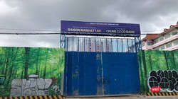 Từ Pavilion Square đến Saigon Manhattan. (Ảnh: V. Quỳnh)