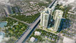 Dự án Tòa nhà hỗn hợp Văn Phú Complex còn có tên thương mại là Grandeur Palace – Phạm Hùng. (Ảnh: Internet)