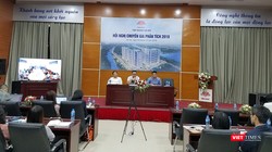 Quang cảnh Hội nghị chuyên gia phân tích 2018 của HDG ở đầu cầu Hà Nội. (Ảnh: X.T)