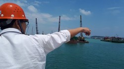 Đường lớn ra biển nguy cơ tắc bởi hàng triệu m3 bùn