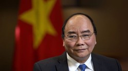 Thủ tướng Chính phủ Nguyễn Xuân Phúc trong cuộc phỏng ván với Bloomberg TV (Nguồn: Bloomberg)