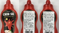 Tương ớt Chin-su bị thu hồi ở Nhật Bản vì chứa chất cấm