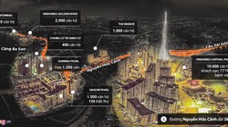 "Rừng bê tông" tại khu đô thị xa hoa trên đường Nguyễn Hữu Cảnh