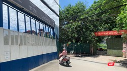 Hai dự án "vàng" mà MIC rút lui: số 1152 – 1154 đường Láng (trái) và số 54 Tố Hữu. (Ảnh: X.T)