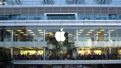 Cổ phiếu của Apple đã giảm khoảng 4,1%. (Ảnh: Internet)