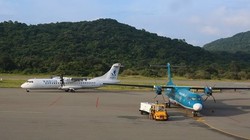 Kite Air chọn các đường bay ngách, giá còn cao như TPHCM-Côn Đảo, Hà Nội-Điện Biên... để đề xuất khai thác. Trong ảnh là một góc sân bay Côn Đảo. Ảnh: TTXVN