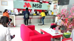 MSB báo lãi 1.287 tỷ đồng, nhân viên thu nhập bình quân 23 triệu đồng/tháng.
