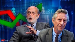 2 kinh tế gia Ben Bernanke (trái) và Olivier Blanchard đã xây dựng hàm số lạm phát để kiến giải về nguồn cơn của tình trạng lạm phát kỷ lục vừa qua.