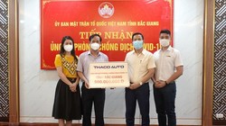 THACO AUTO ủng hộ 1,5 tỷ đồng cho 3 địa phương chống dịch