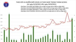 Thêm 12.663 ca nhiễm, chủ yếu tại TP.HCM và Bình Dương