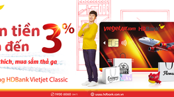 Nhận vô vàn ưu đãi mỗi ngày khi thanh toán bằng thẻ đồng thương hiệu HDBank Vietjet Classic