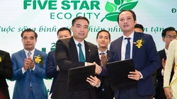 Ông Lê Thống Nhất (phải) - Chủ tịch tập đoàn Danh Khôi (Nguồn: Internet)