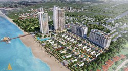 Phối cảnh tổng thể dự án Aria Vũng Tàu - tên cũ: Blue Sapphire Resort (Nguồn: ariavungtau.com.vn)