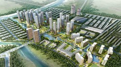 Phối cảnh dự án Khu đô thị Sài Gòn Bình An (Nguồn: Alinco)
