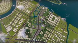 Phối cảnh dự án Khu đô thị Nam Cần Thơ (Nguồn: CEO Group)